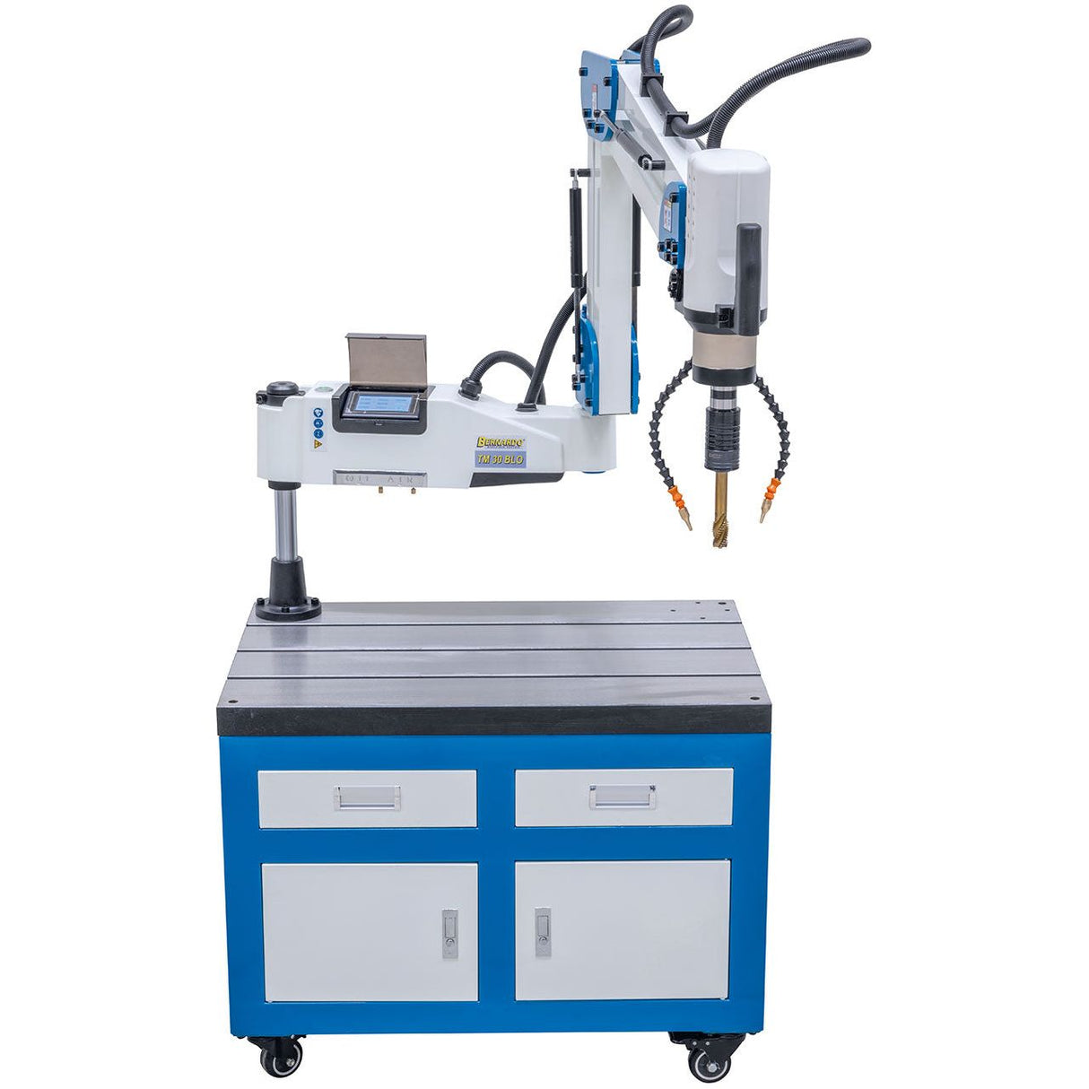 BERNARDO Elektrische Gewindeschneidmaschine – Modell TM 30 BLO / R 1700