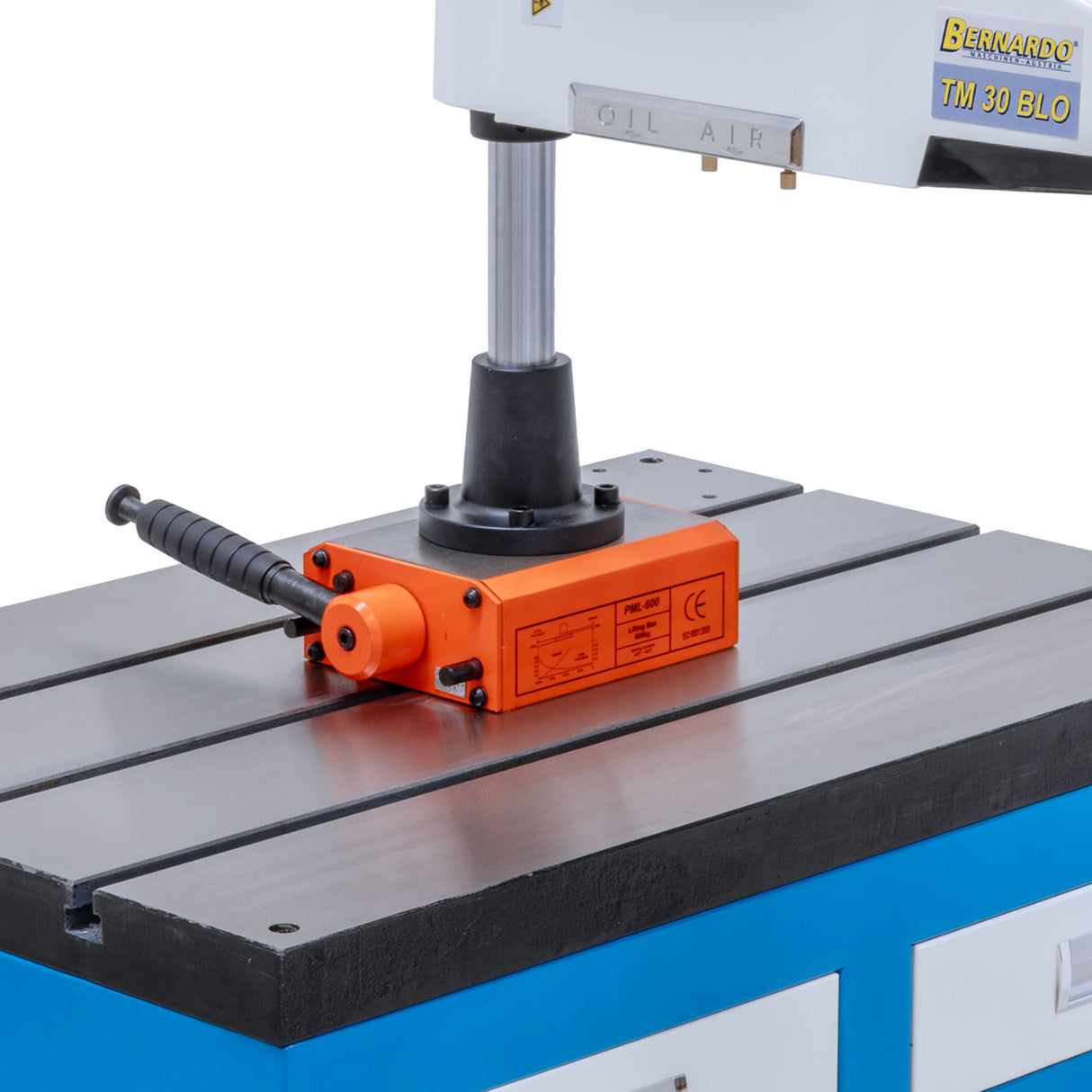 BERNARDO Elektrische Gewindeschneidmaschine – Modell TM 30 BLO / R 1700