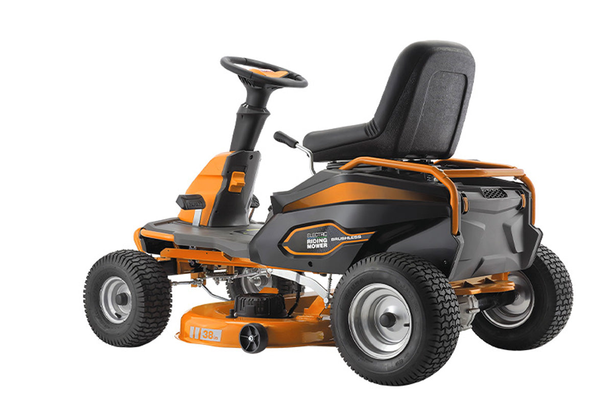 Villager CAPRICORN 38 - Elektrischer Aufsitzmäher mit 980 mm Schnittbreite und 48 V Batterie - VI-077890