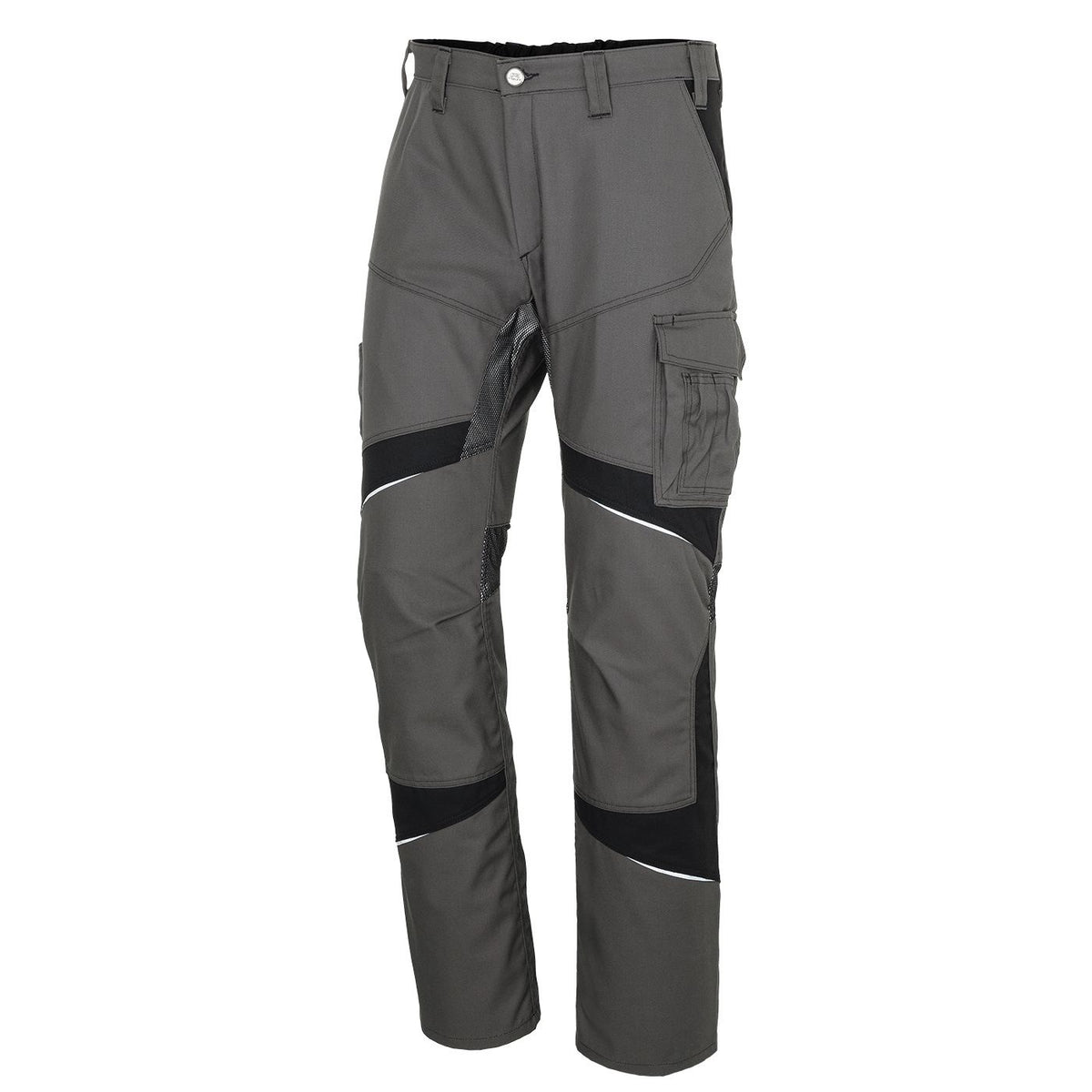 KÜBLER Bundhose ACTIVIQ 2150 anthrazit/schwarz Gr. 48 – Arbeitshose mit Ventilation