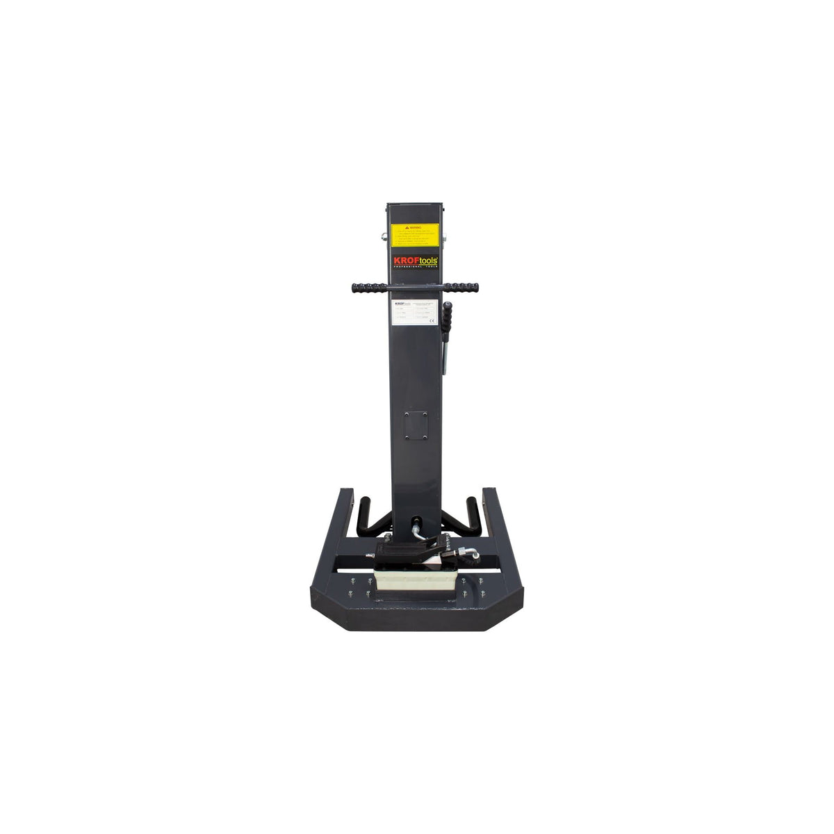 KROFtools Hebebühne Radgreifer, Radlifter hydraulisch, Reifenlift Radmontageheber mobil - 9850