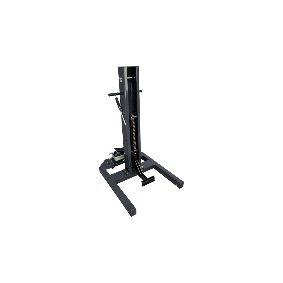 KROFtools Hebebühne Radgreifer, Radlifter hydraulisch, Reifenlift Radmontageheber mobil - 9850