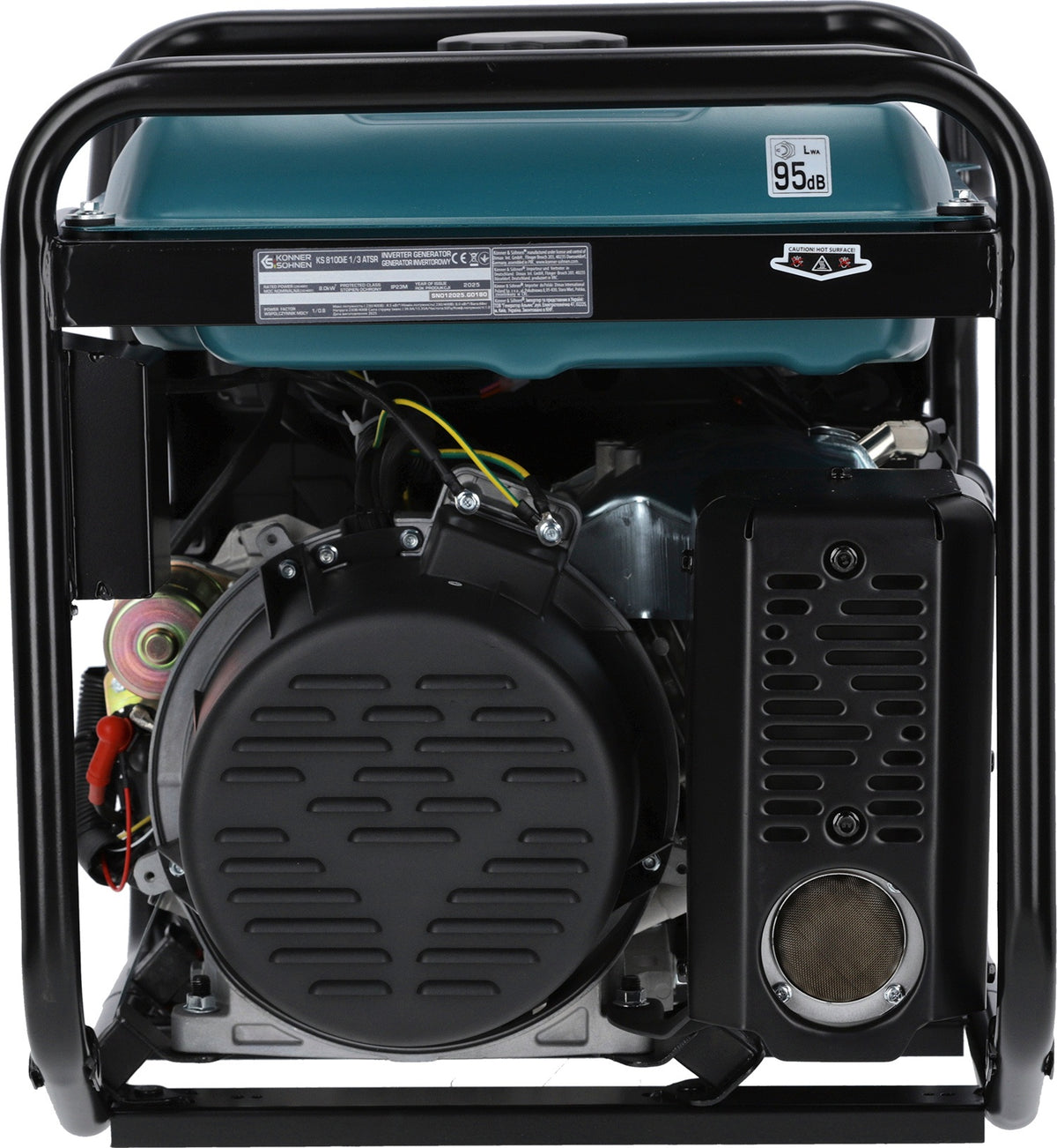 KÖNNER & SÖHNEN Stromerzeuger KS 8100iE 1/3 ATSR 8 kW Benzin Inverter