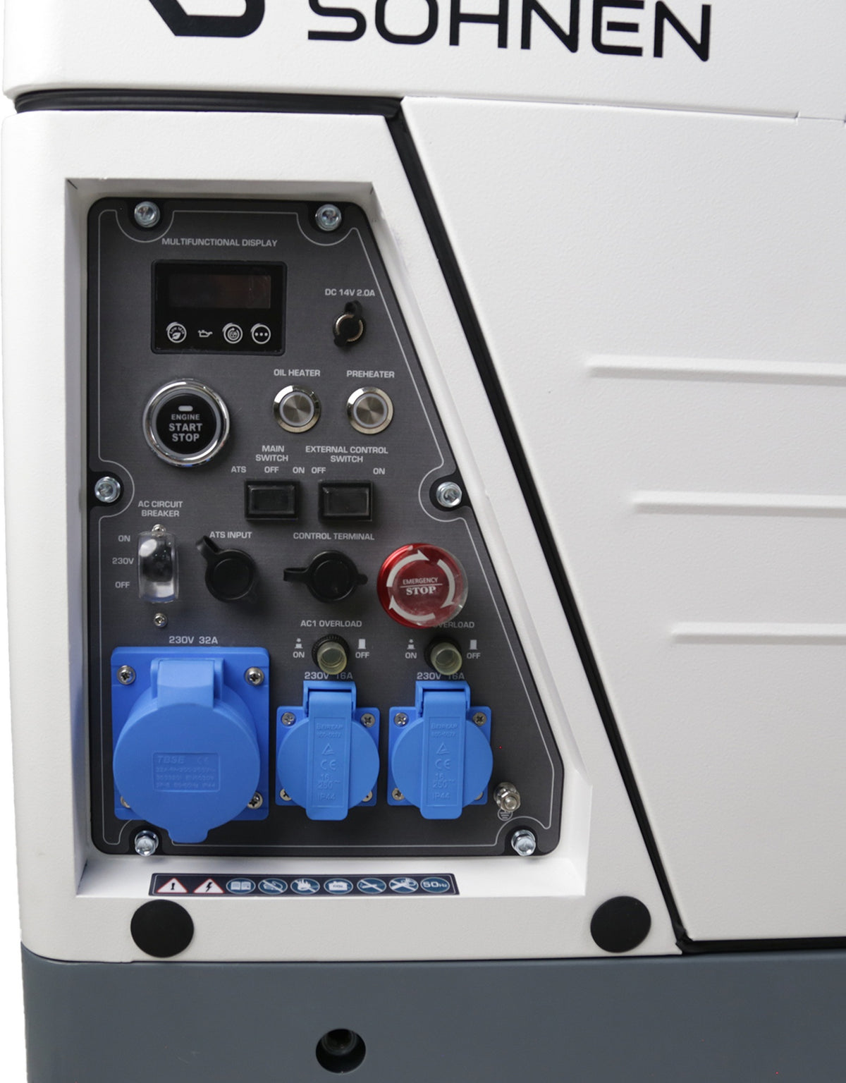 KÖNNER & SÖHNEN Stromerzeuger KS 6500iDE S ATSR 6 kW Diesel – Inverter mit ATS
