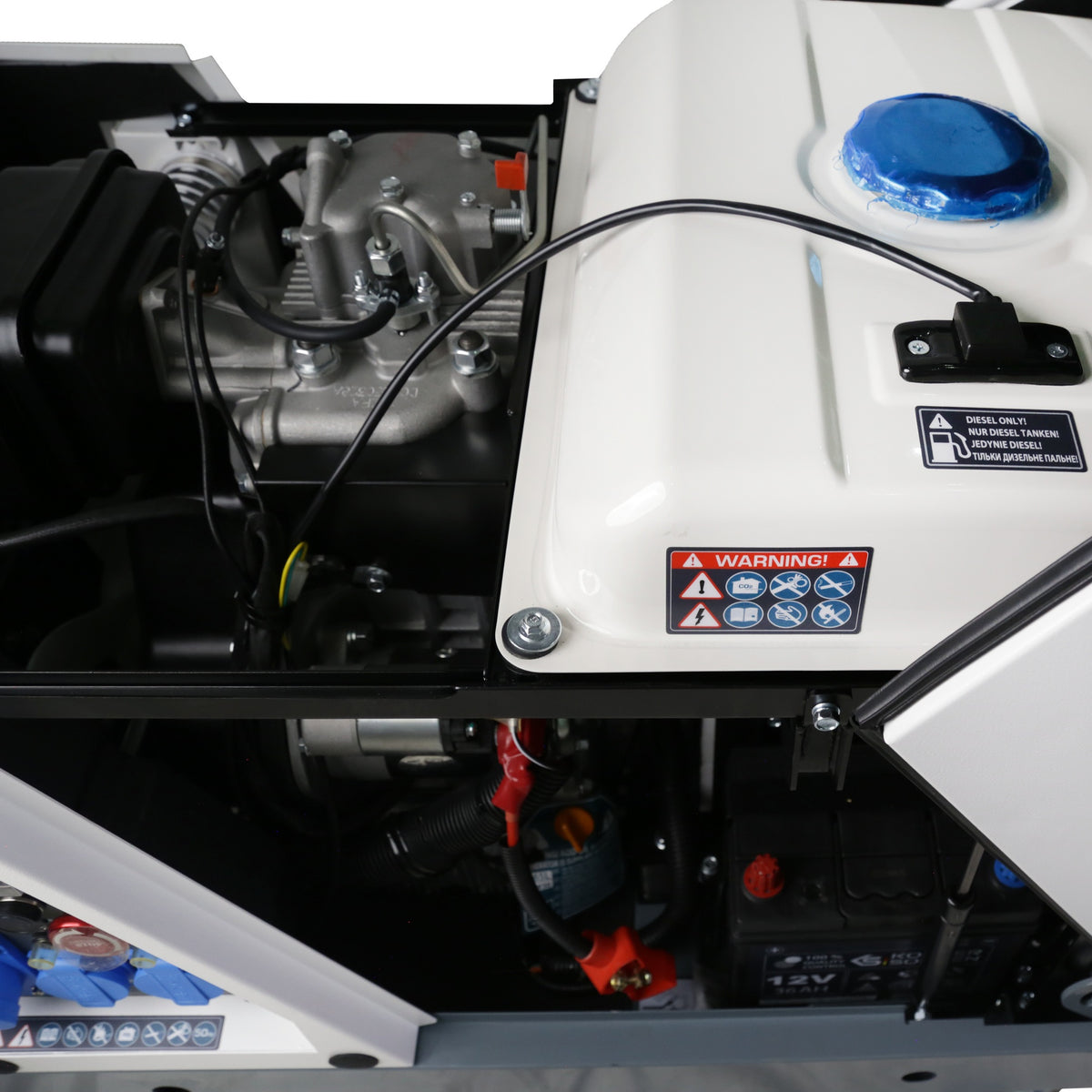 KÖNNER & SÖHNEN Stromerzeuger KS 6500iDE S ATSR 6 kW Diesel – Inverter mit ATS