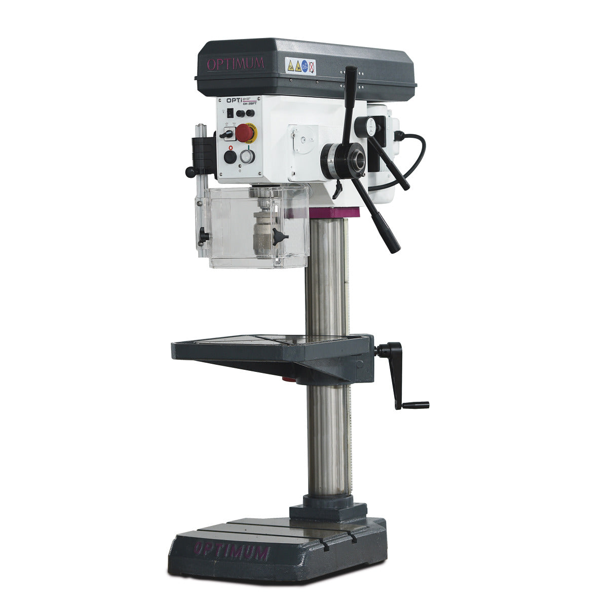Optimum Tischbohrmaschine OPTIdrill DH 28FT Aktions-Set inkl. Maschinenschraubstock - SM-3020260SET