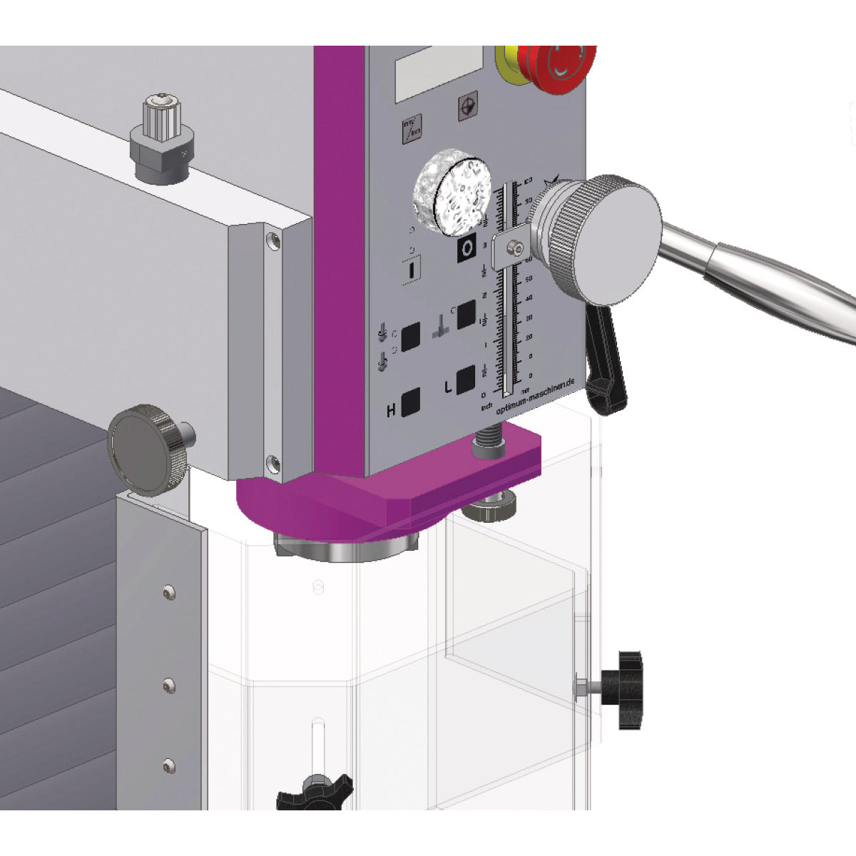 Optimum OPTImill Bohr-Fräsmaschine MH 50G - Art. 3338181