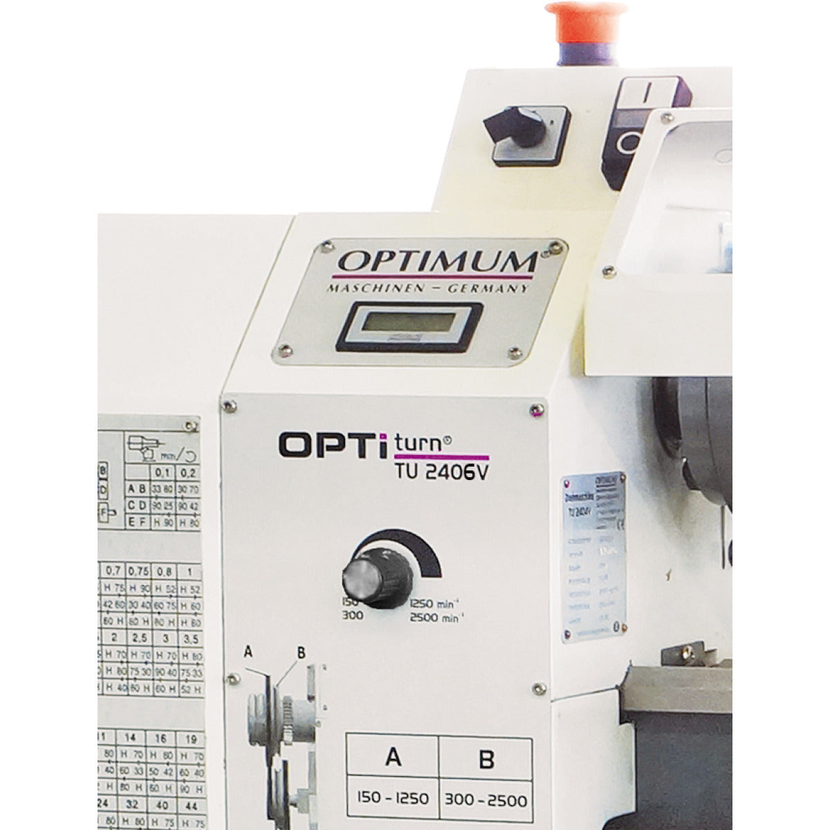 Optimum OPTIturn Drehmaschine TU 2406V - Art. 3420355