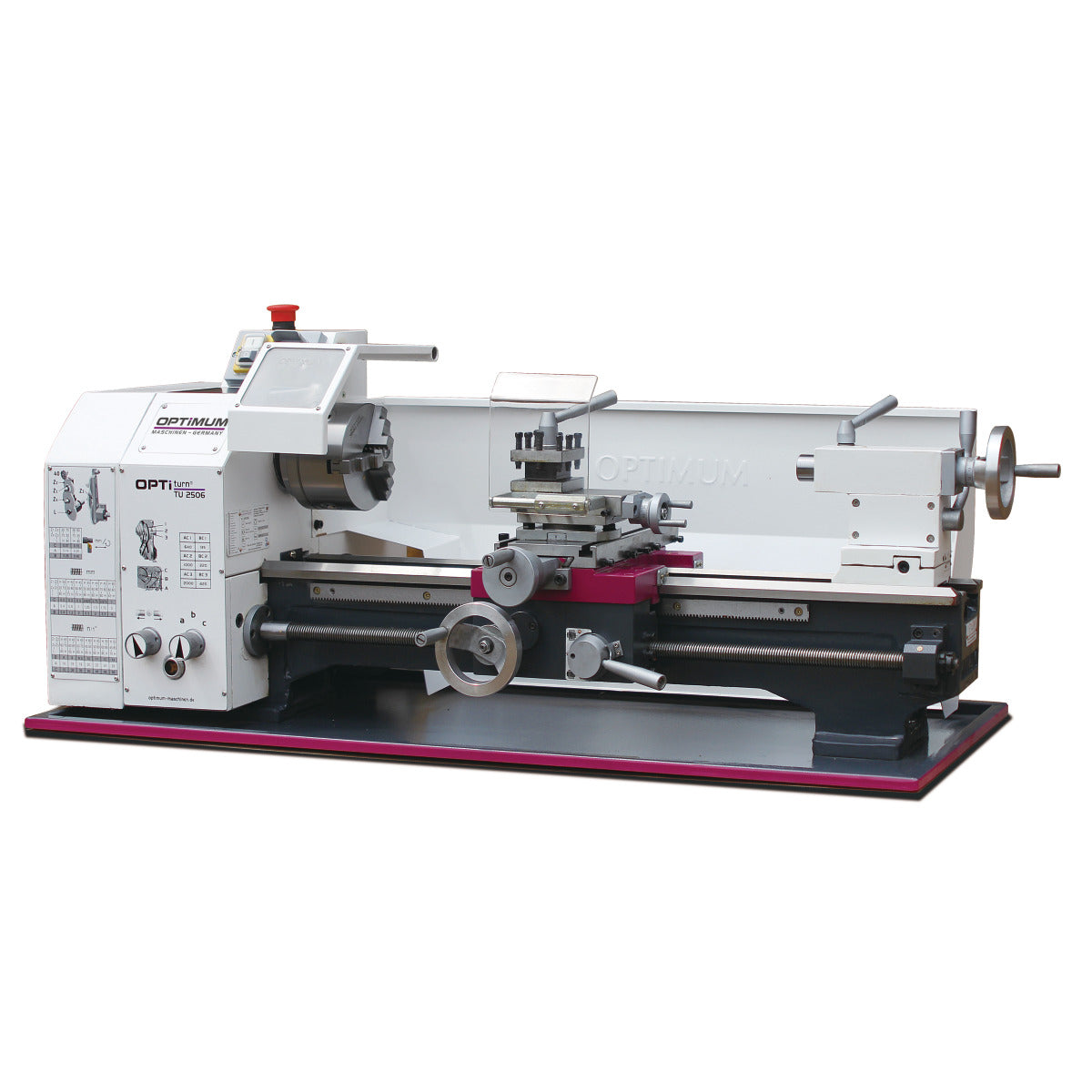 Optimum OPTIturn Leitspindeldrehmaschine TU 2506 (400 V) - Art. 3425003