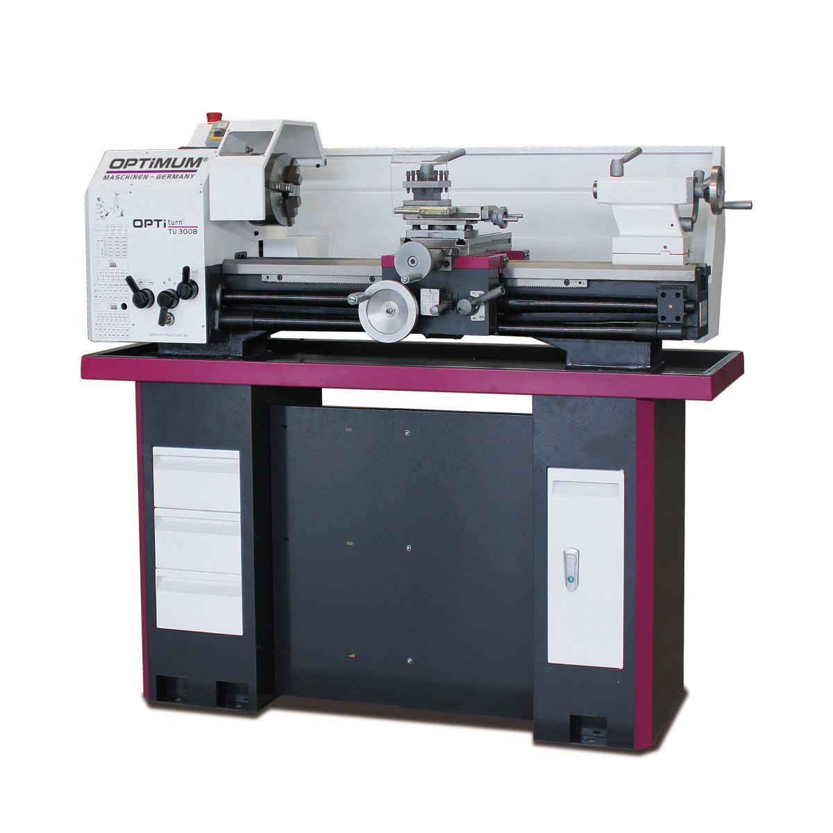 Optimum OPTIturn Leit- und Zugspindel-Drehmaschine TU 3008 - Art. 3427200