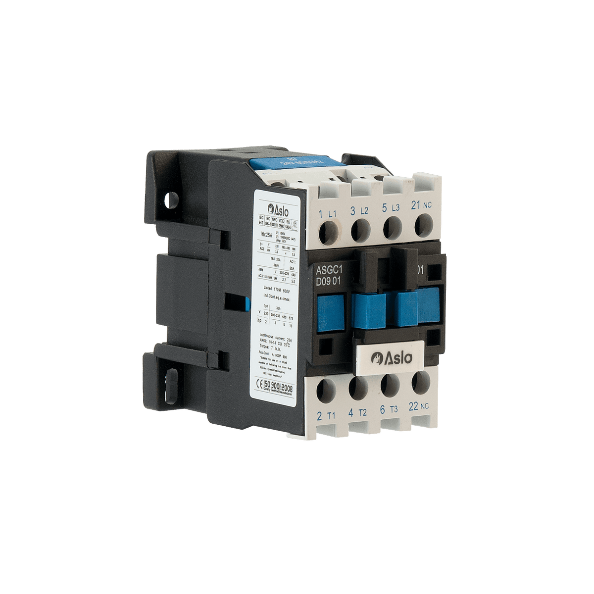ASLO Schütz 12A 3P + Nein 400V ASGC1210V7