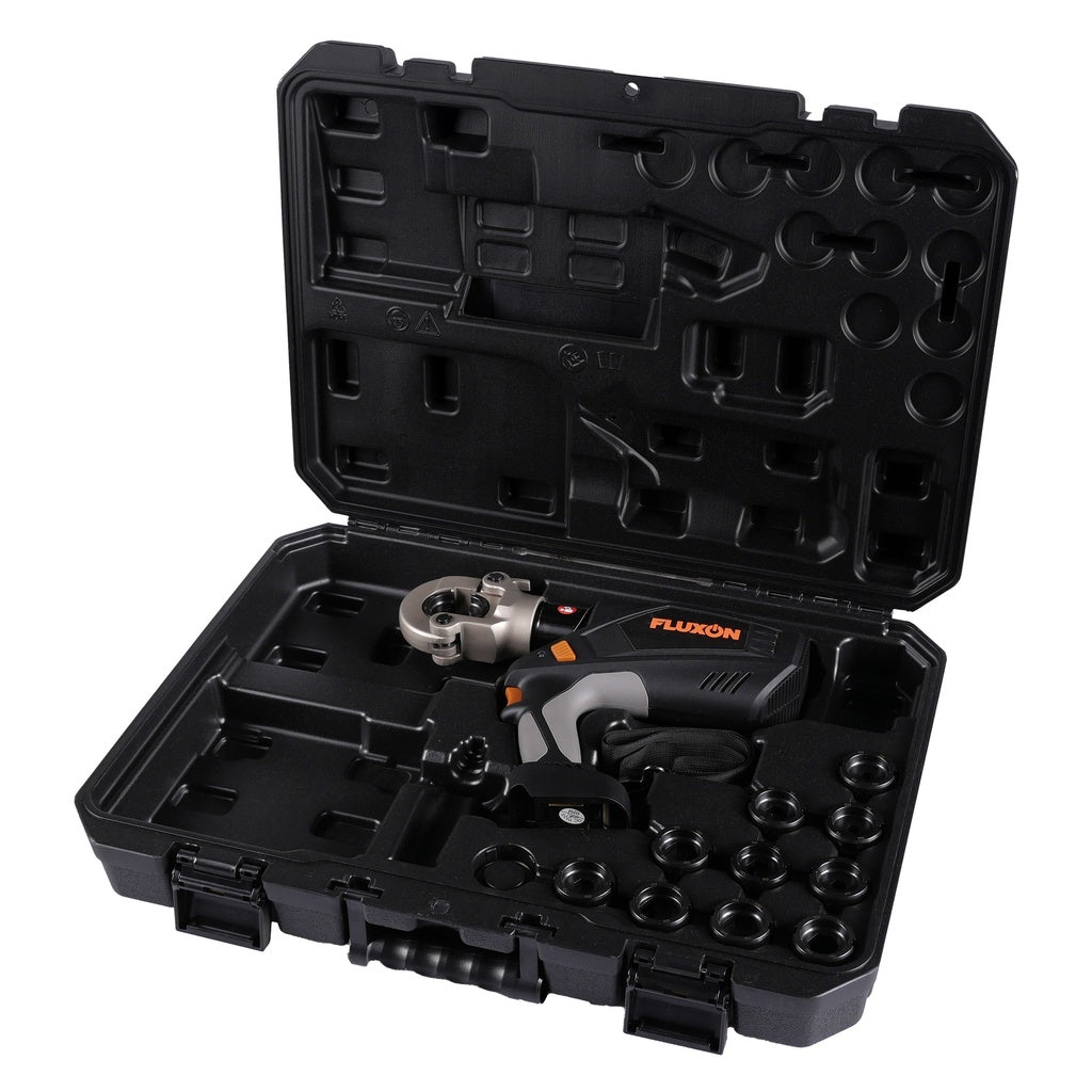 Fluxon 18V Profi Akku Hydraulische Kabelquetschzange inkl. 2x – IQC300B2