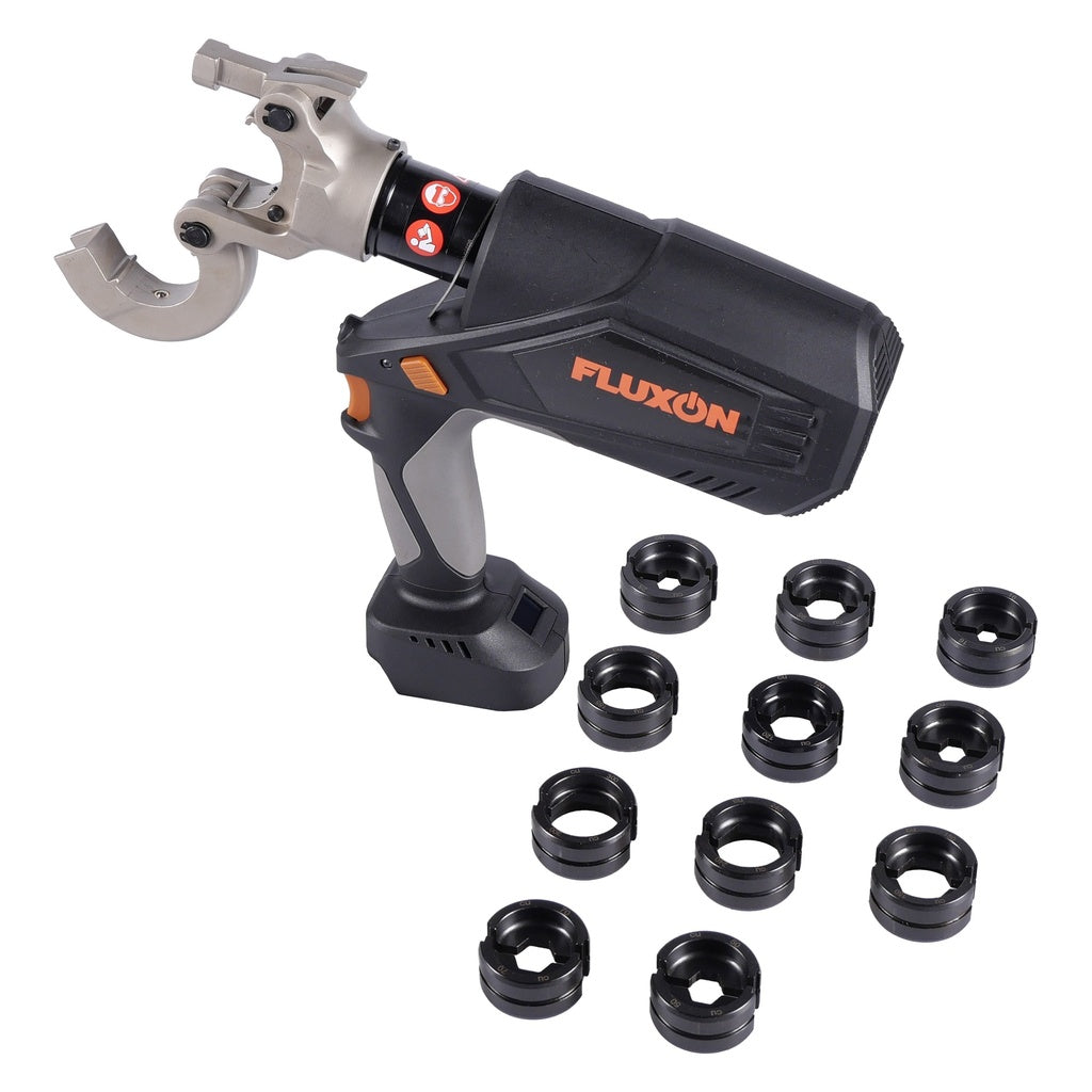Fluxon 18V Profi Akku Hydraulische Kabelquetschzange inkl. 2x – IQC300B2