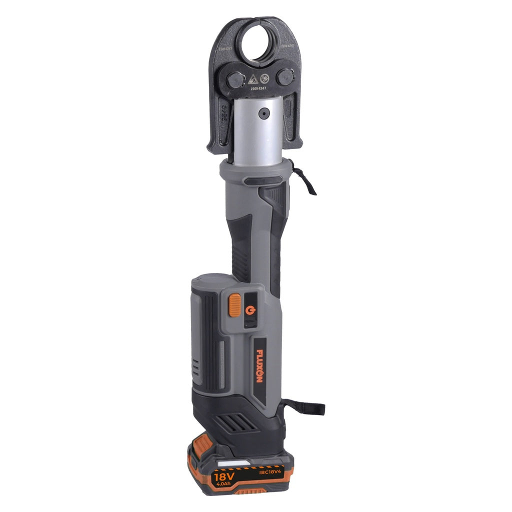Fluxon 18V Profi Akku-Pressmaschine inkl. 2x 4,0Ah Akku – IPC34B2U