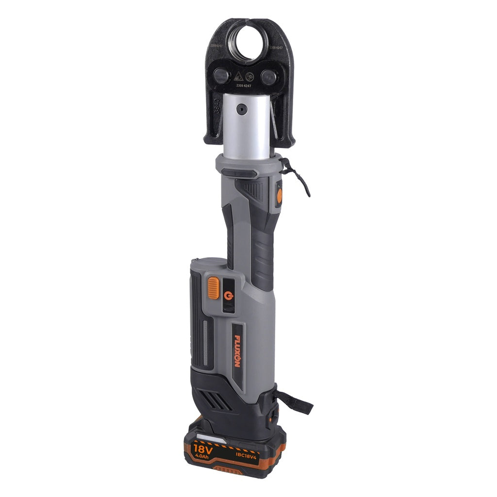 Fluxon 18V Profi Akku-Pressmaschine inkl. 2x 4,0Ah Akku – IPC34B2U