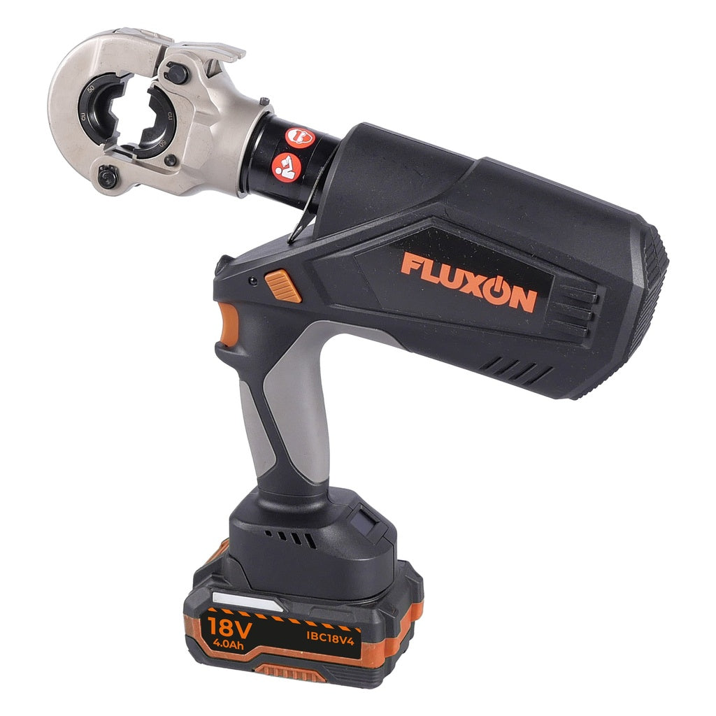 Fluxon 18V Profi Akku Hydraulische Kabelquetschzange inkl. 2x – IQC300B2