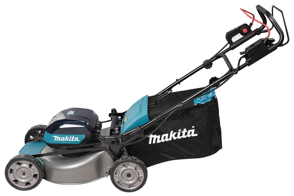 Makita Akku-Rasenmäher mit Radantrieb & Stahl-Mähdeck - LM001GT204