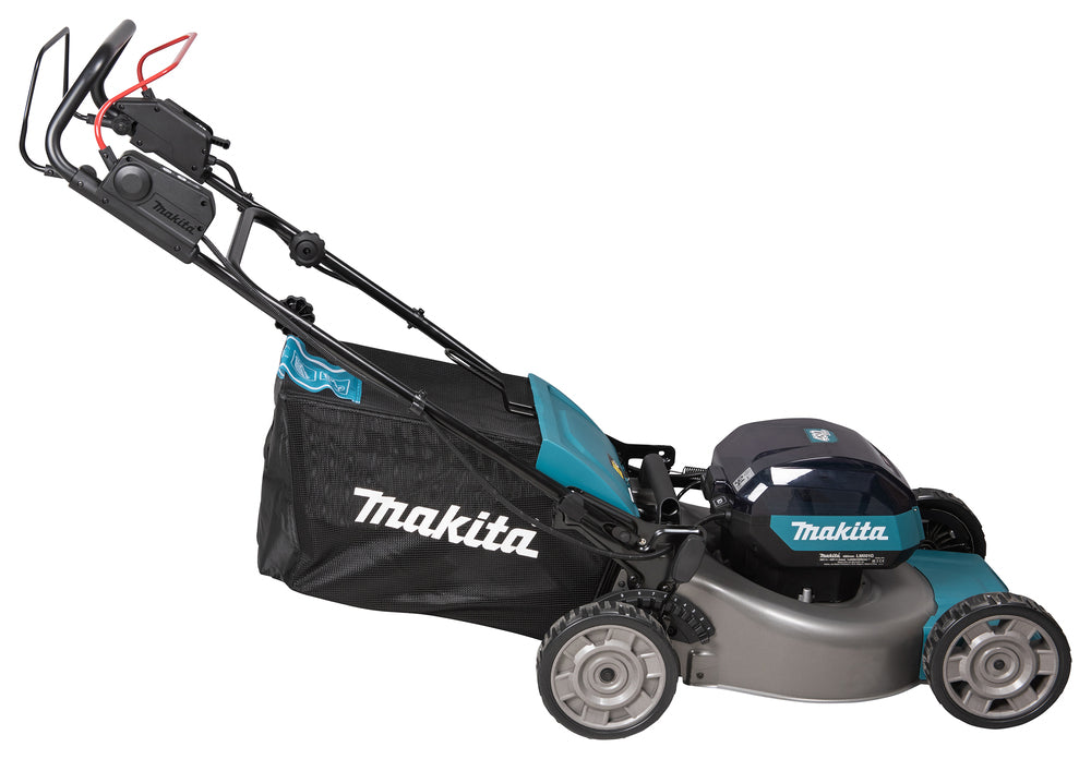 Makita Akku-Rasenmäher mit Radantrieb & Stahl-Mähdeck - LM001GT204