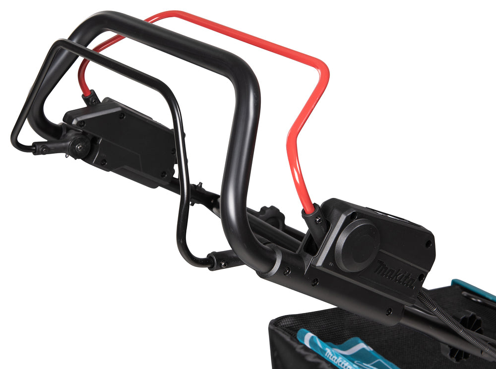 Makita Akku-Rasenmäher mit Radantrieb & Stahl-Mähdeck - LM001GT204