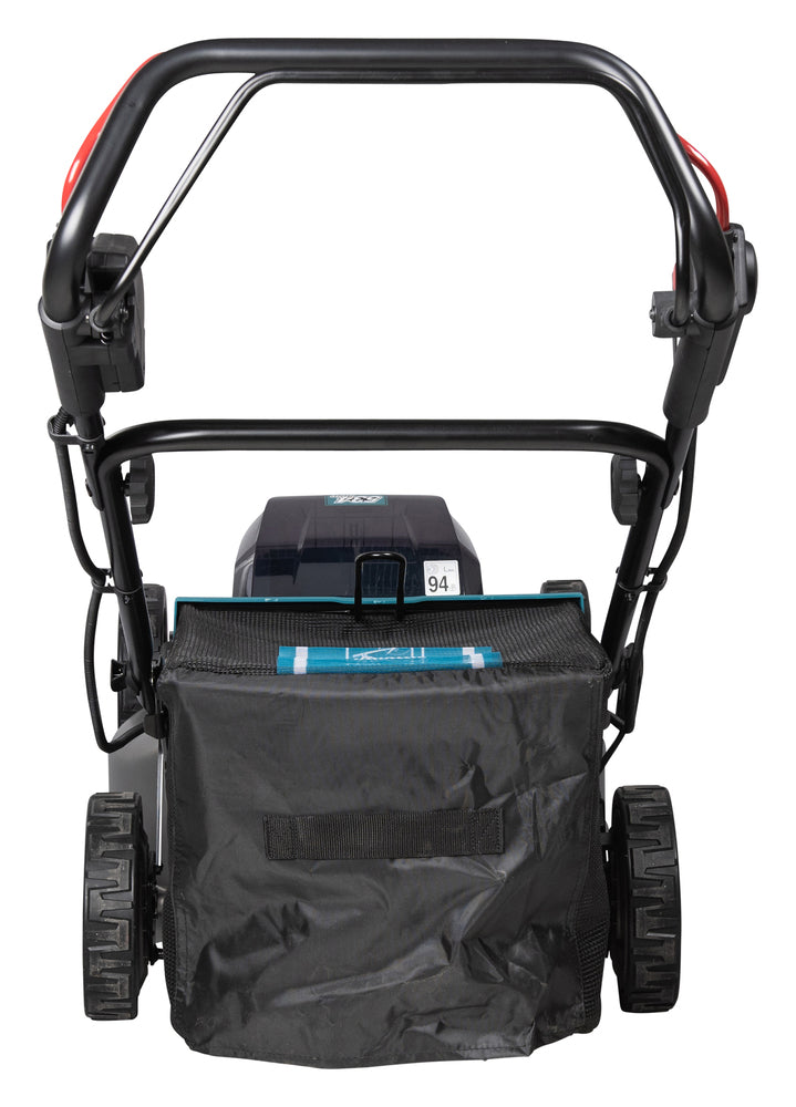 Makita Akku-Rasenmäher mit Stahl-Mähdeck und Dual-Akku-System - LM002GT204