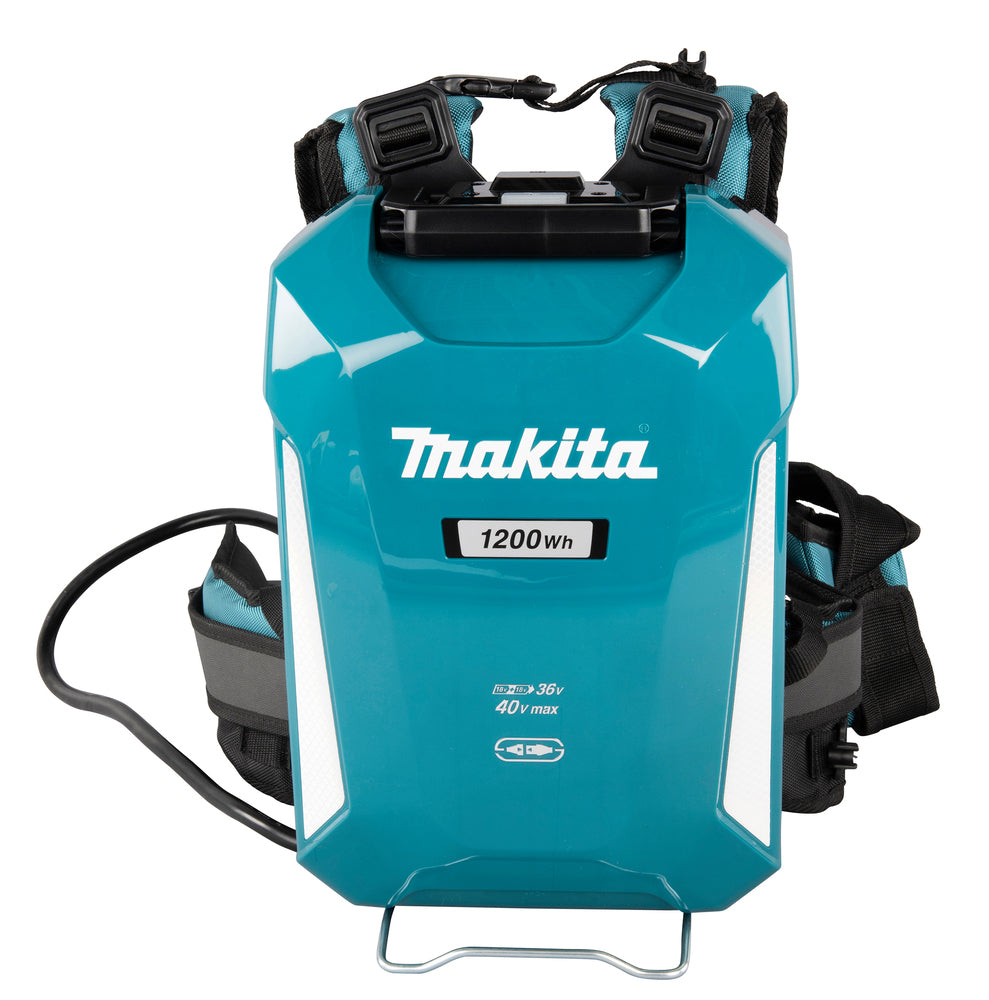 Makita Rückentragbarer Akku PDC1200 – 2x18V & 40V max. kompatibel, IPX4 - PDC1200A01