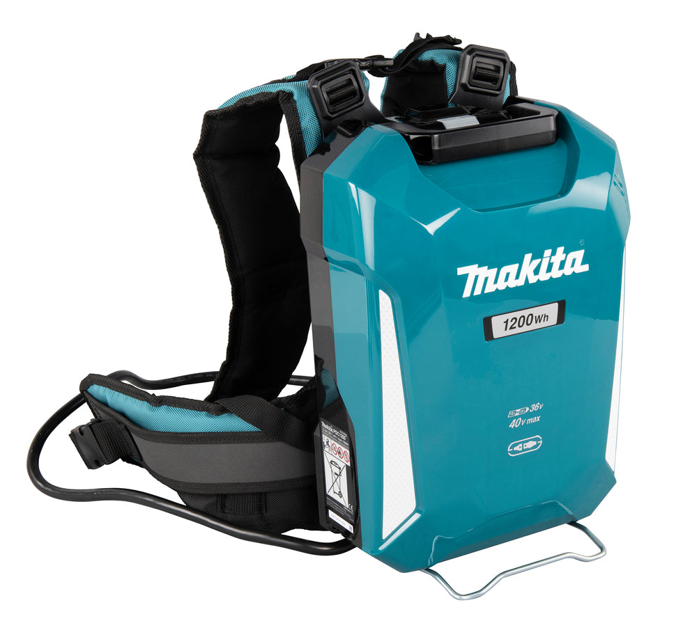 Makita Rückentragbarer Akku PDC1200 – 2x18V & 40V max. kompatibel, IPX4 - PDC1200A01