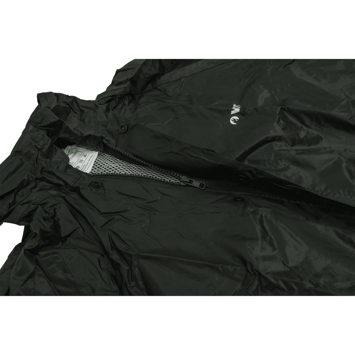 VITO Nylon Mackintosh, Regenmantel mit Kapuze, Regenjacke, Regenponcho M bis XXL - VICN