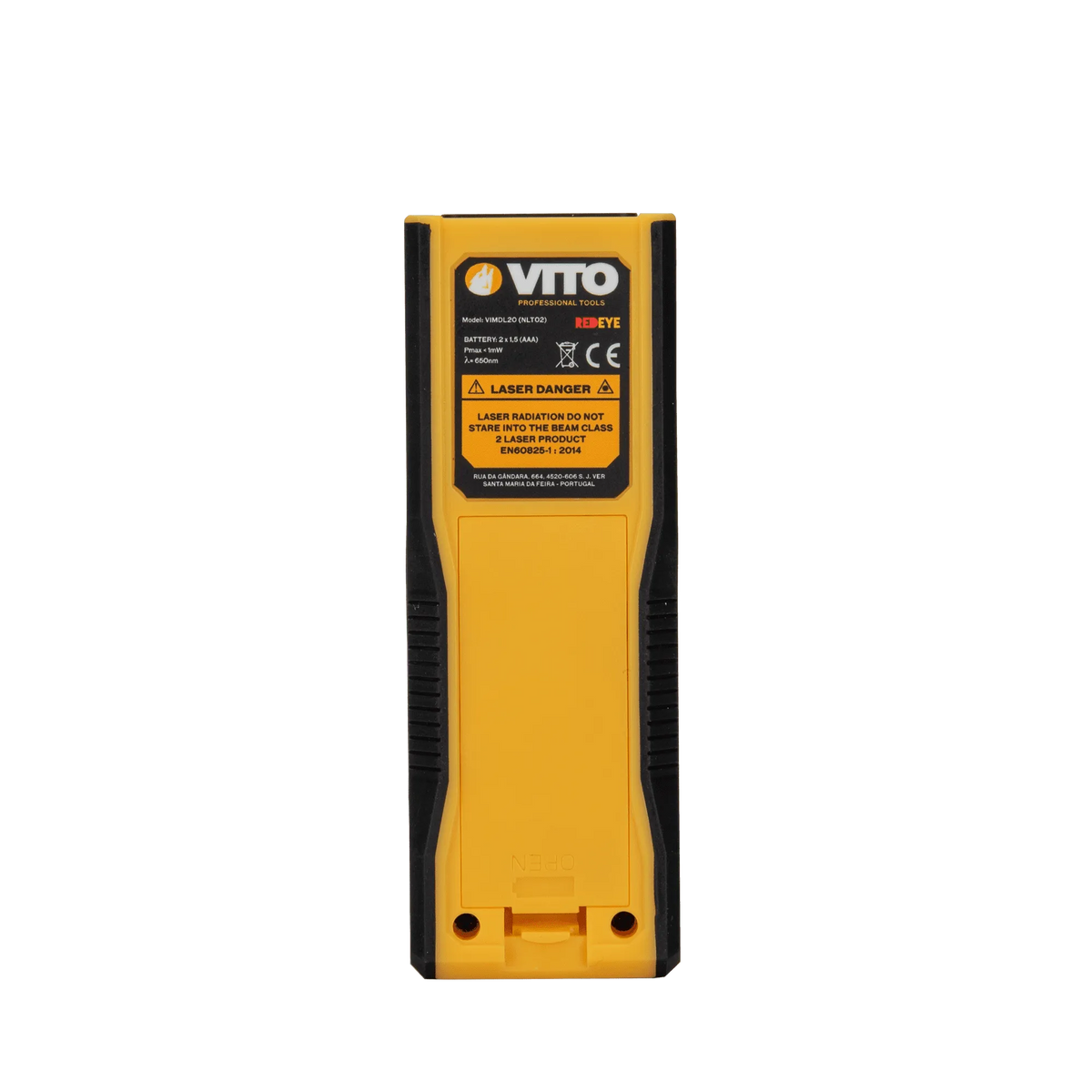VITO Laser-Entfernungsmesser mit einer Reichweite von 0,2 bis 20 m