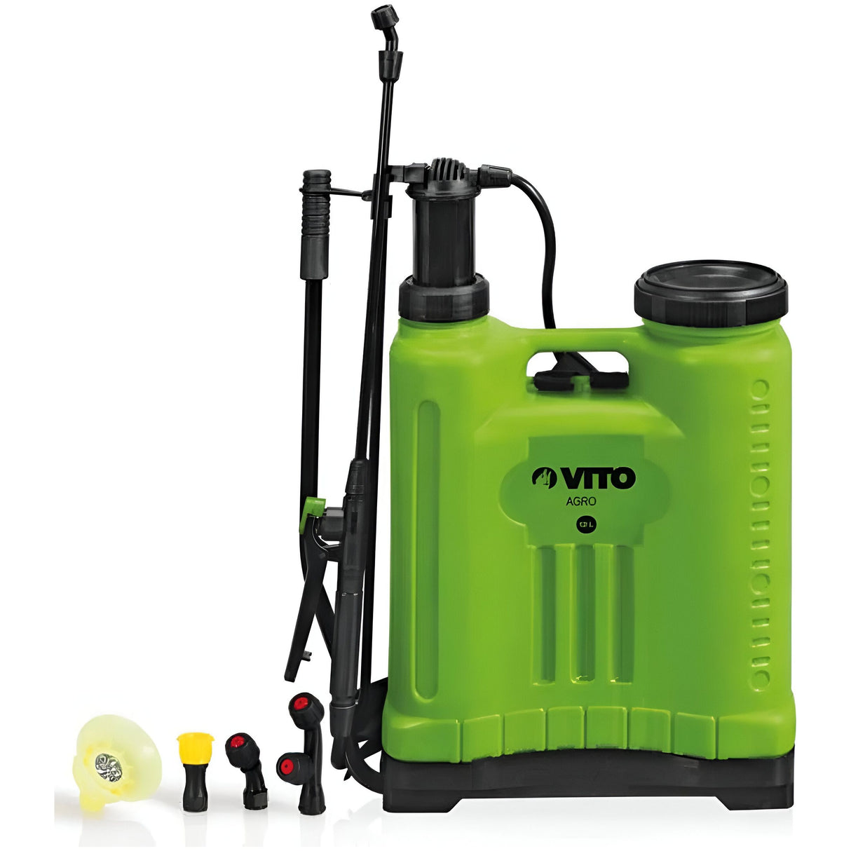 VITO Drucksprüher 12L - Rückentragbar Sprüher - Unkrautspritze / Rückenspritze - VIPU12K