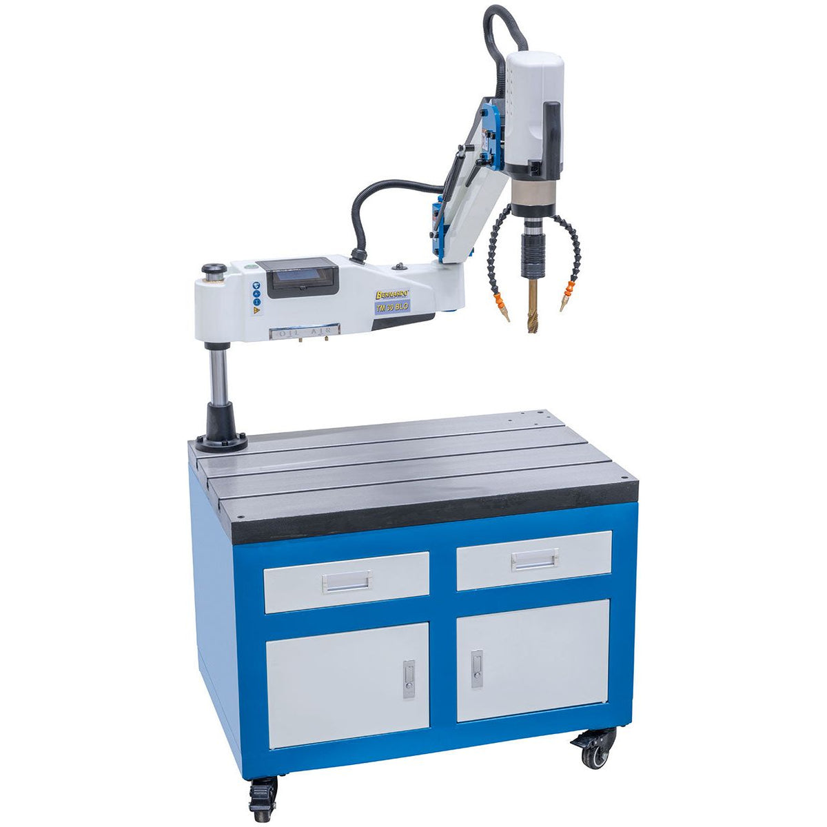 BERNARDO Elektrische Gewindeschneidmaschine – Modell TM 30 BLO / R 1200