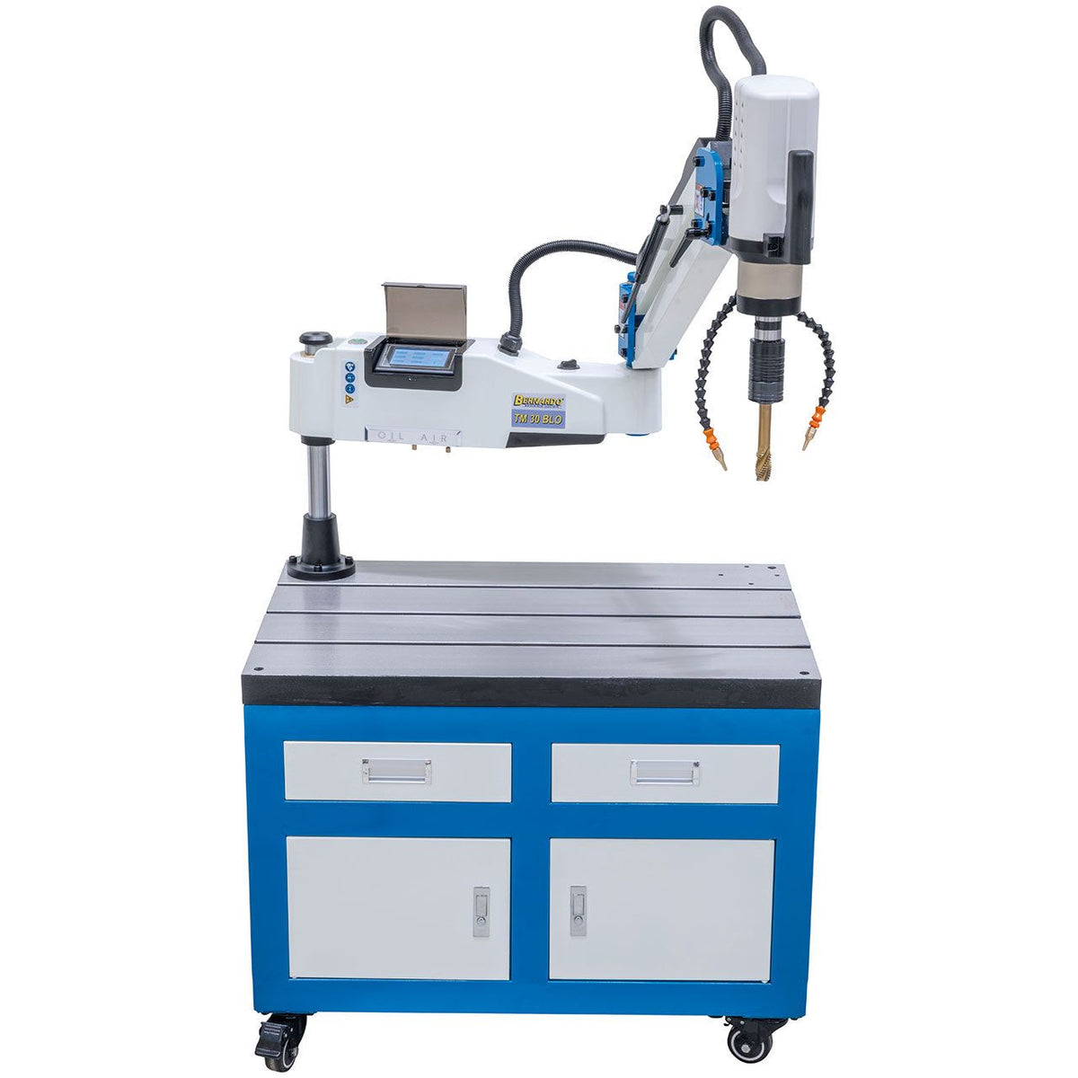 BERNARDO Elektrische Gewindeschneidmaschine – Modell TM 30 BLO / R 1200