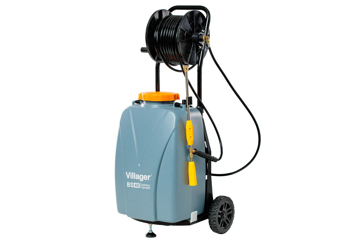 Villager BS 40 - Profi Akku-Drucksprüher mit 40 L Tank, 6 bar 30 m Schlauch, bis zu 10m Reichweite - VI-082503