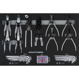 KRAFTWERK LT700 Werkstattwagen – 5 Schubladen 173-tlg. Made in Germany 7 Jahre Garantie BASIC LINE - KW-102.105.205