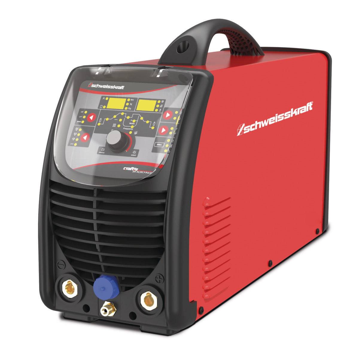 Schweisskraft CRAFT-TIG Tragbarer WIG AC/DC Inverter 201 AC/DC P PULSE - Art. 1074202