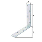 GAH Balkenwinkel L150x150 mm Stahl 5 mm galvanisch verzinkt – 20 Stück