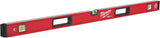 Wasserwaage REDSTICK Premium 120 cm MILWAUKEE – SHARPSITE Libelle, BACKBONE Metallblock