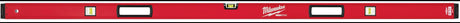 Wasserwaage REDSTICK Premium 120 cm MILWAUKEE – SHARPSITE Libelle, BACKBONE Metallblock