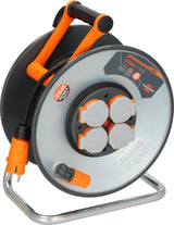 Brennenstuhl professionalLINE SteelCore Kabeltrommel 40m Gummi 4 Steckdosen IP44