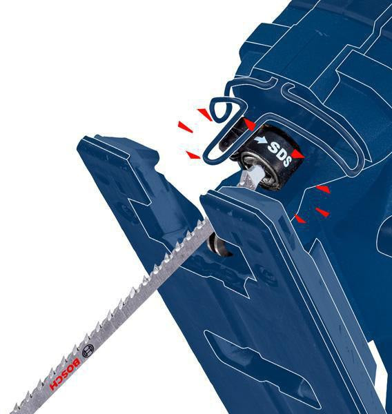 Bosch Stichsägeblatt PRO Metal medium T121AFC, 92 mm, BIM, AlTiN-beschichtet
