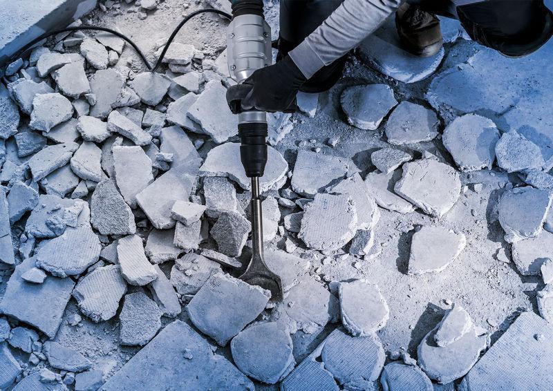 Bosch Spatmeißel SDS-max 350 mm, Schneidenbreite 115 mm für Beton und Mauerwerk