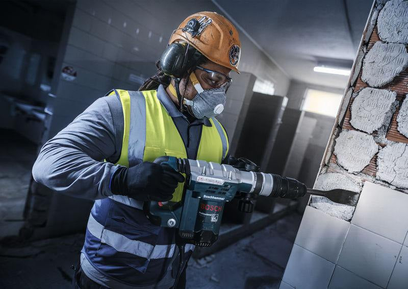 BOSCH SDS-max Fliesenmeißel 300 mm x 50 mm – Flache Ausführung mit angewinkelter Schneide