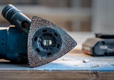 BOSCH EXPERT Sanding Plate AVZ 90 RT6 Starlock – Schleifplatte für Ecken und Kanten, Körnung 60