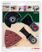 BOSCH GOP-Zubehör Universalset 13-teilig für Holz und Metall mit Starlock Aufnahme