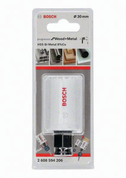 Bosch Lochsäge HSS-Co8 102 mm BIM Progressor for Wood and Metal Power Change Plus