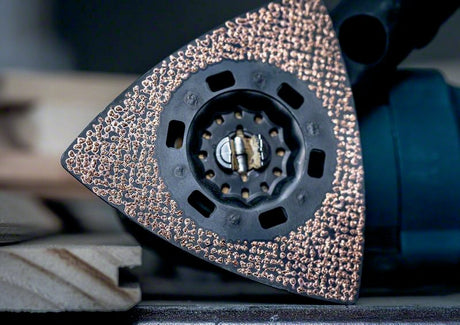 BOSCH EXPERT Sanding Plate AVZ 90 RT6 Starlock – Schleifplatte für Ecken und Kanten, Körnung 60