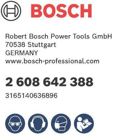 BOSCH Kreissägeblatt Top Precision Best for Multi Material 165 mm Z48 HLTCG für Tauch- und Handkreissägen