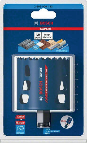 Bosch Lochsäge Expert Tough Material 25 mm Schnitttiefe 60 mm Power Change Plus