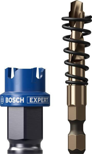 Bosch Lochsäge Expert Sheet Metal 20 mm – Carbide-Zähne für Edelstahl & härtesten Stahl, Power Change Plus