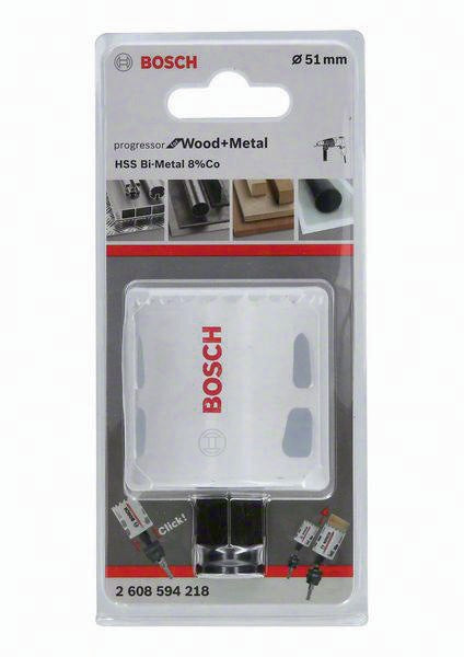 Bosch Lochsäge HSS-Co8 102 mm BIM Progressor for Wood and Metal Power Change Plus