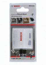 Bosch Lochsäge HSS-Co8 102 mm BIM Progressor for Wood and Metal Power Change Plus